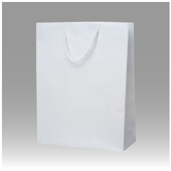 紙袋：白 マットPP